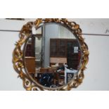 Guilt framed wall mirror by Atsonea