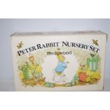 Peter rabbit nursery set by Wedgewood