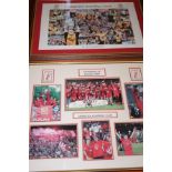 2 Liverpool football club framed prints
