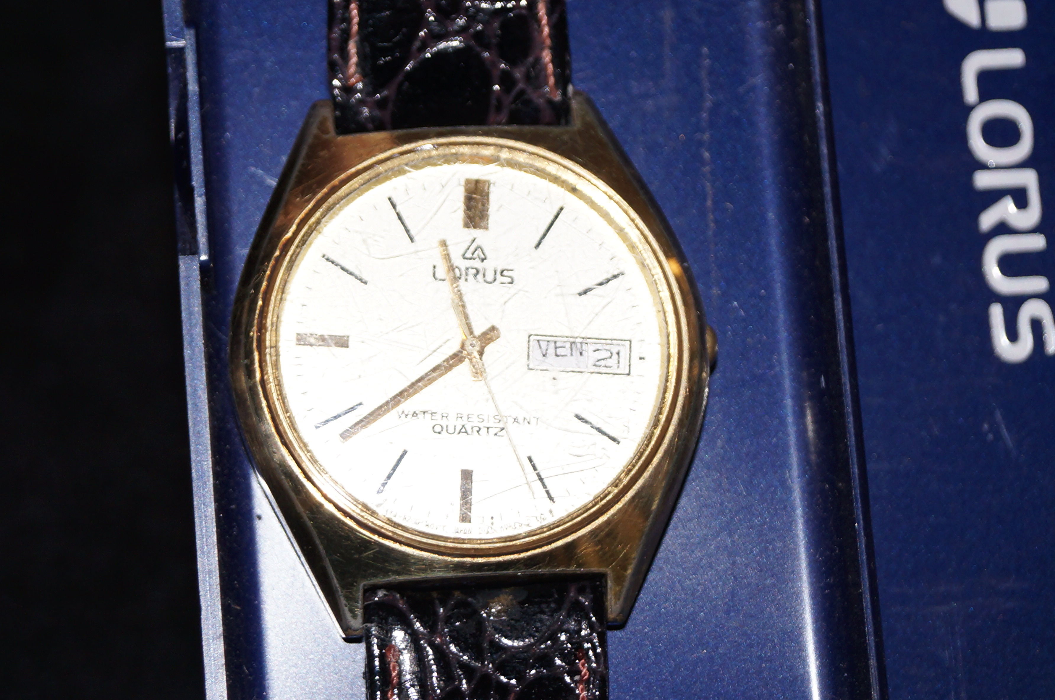 Gents Lorus day/date wristwatch