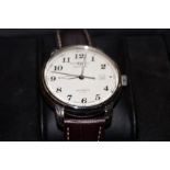 Gents Zepplin automatic wristwatch with box & pape