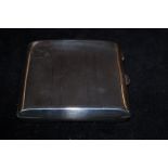 Silver cigarette case Birmingham hallmark