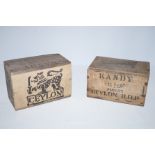 Pair of Ceylonese kandy boxes