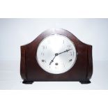 Oak cased mantel clock