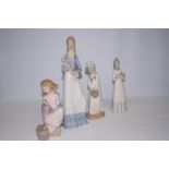 4 Spanish ceramic figures
