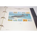 RAF 75th anniversary stamp album