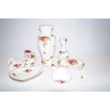 Collection of Royal Albert old country rose