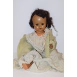 Early 20th century pot headed doll