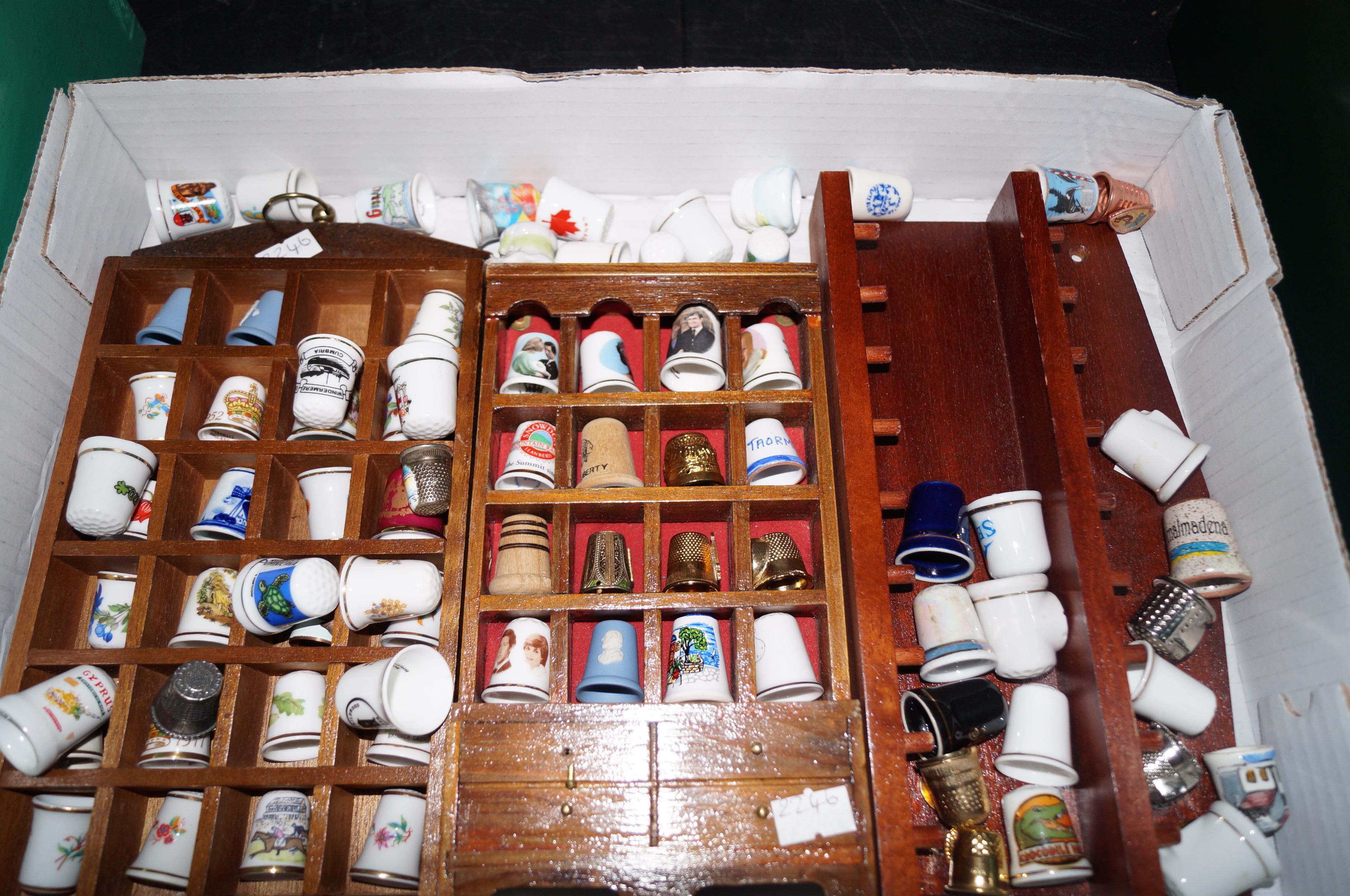 Collection of thimbles