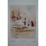 Limited edition framed print Madinet Saleh by Spen