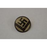 Enamel swastika badge