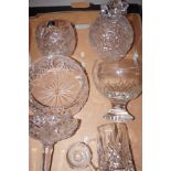 Crystal ware to include Royal Doulton