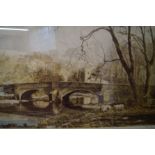 Limited edition framed print prelude to spring sig