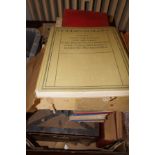 Group of good quality early books & boxes