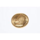 1966 full sovereign from Cyprus uncirculated