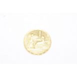 21 carat gold, 1955-1957, Egyptian pound coin