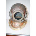 Japanese TOA original divers helmet height 43cm a