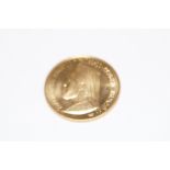 1966 full sovereign from Cyprus uncirculated