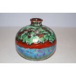 Anita Harris bluebell wood vase Height 11 cm