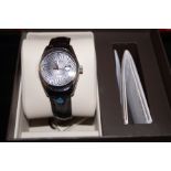 Gents Roamer searock sapphire wristwatch Box & pap