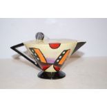 Lorna Bailey art deco Manhattan teapot Height 8 cm