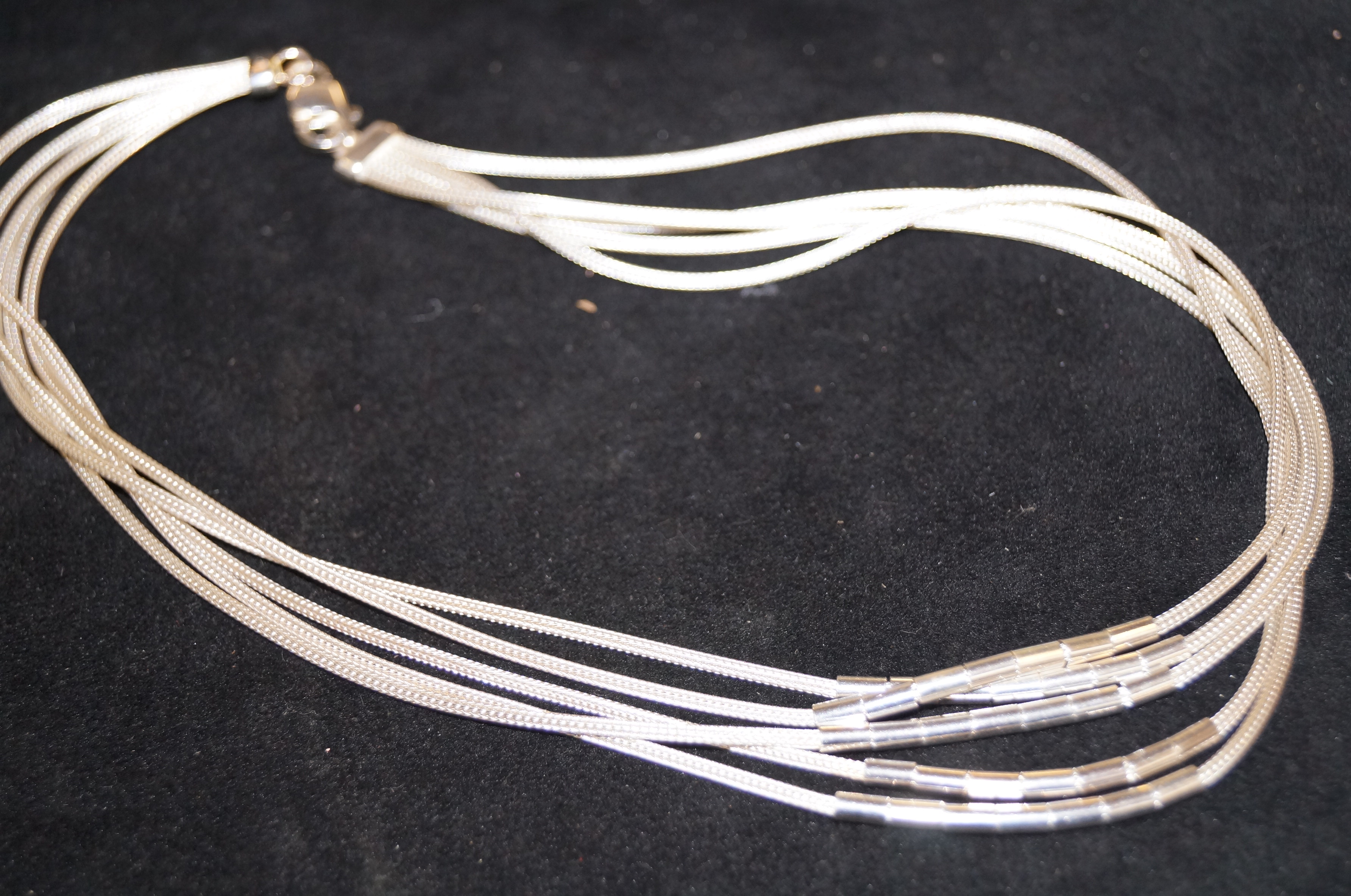 Silver necklace