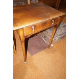 Good quality Georgian reproduction solid oak side