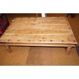 Large sheesham wood coffee table