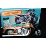 Matchbox 750 Harley Davidson with box