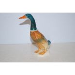 Beswick figure of a duck 756/1 Height 18 cm