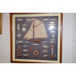 Nautical shadow box