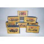 8x Matchbox model cars