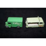 Matchbox Lorry & milk float