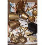 Various brass ware & copper ware