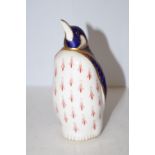 Royal Crown Derby penguin paper weight with no sto