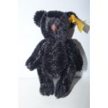 Steiff mini black teddy Approximately 10 cm