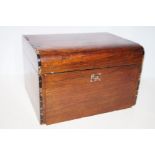 Victorian rosewood sewing box & contents