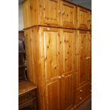 Pine wardrobe/cupboard Height 230 cm