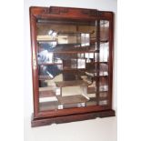 Chinese rosewood wall mounted display cabinet 61 c