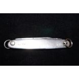 Silver fruit knife