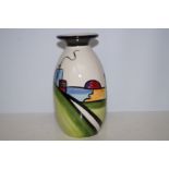 Lorna Bailey lipped vase deco house Height 20 cm