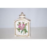 Spode lidded flask Height 18 cm