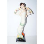 Kevin Francis (37/500) lady with fan Height 28 cm
