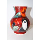 Anita Harris toucan vase signed height 15 cm