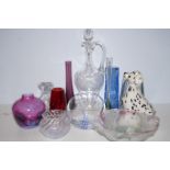 Group of good quality glass ware to include Caithn