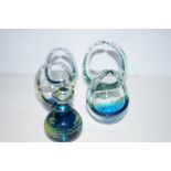 5 Items of Mdina glass