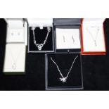 6 Boxed items of 925 silver jewellery