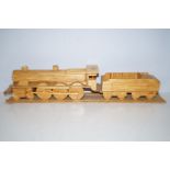 Scratch built matchstick steam engine & tender Hei