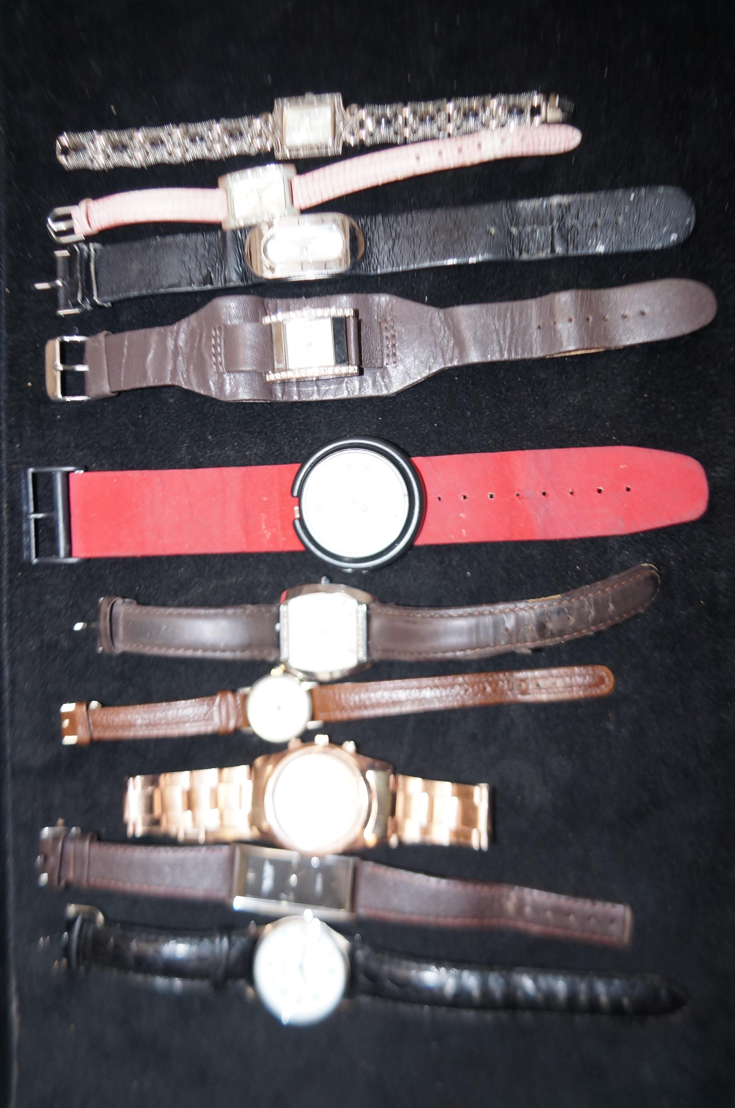 Group of various wristwatches to include Swatch (1