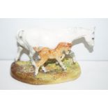 Royal Doulton Gude Grey Mare and Foal HN 2532.